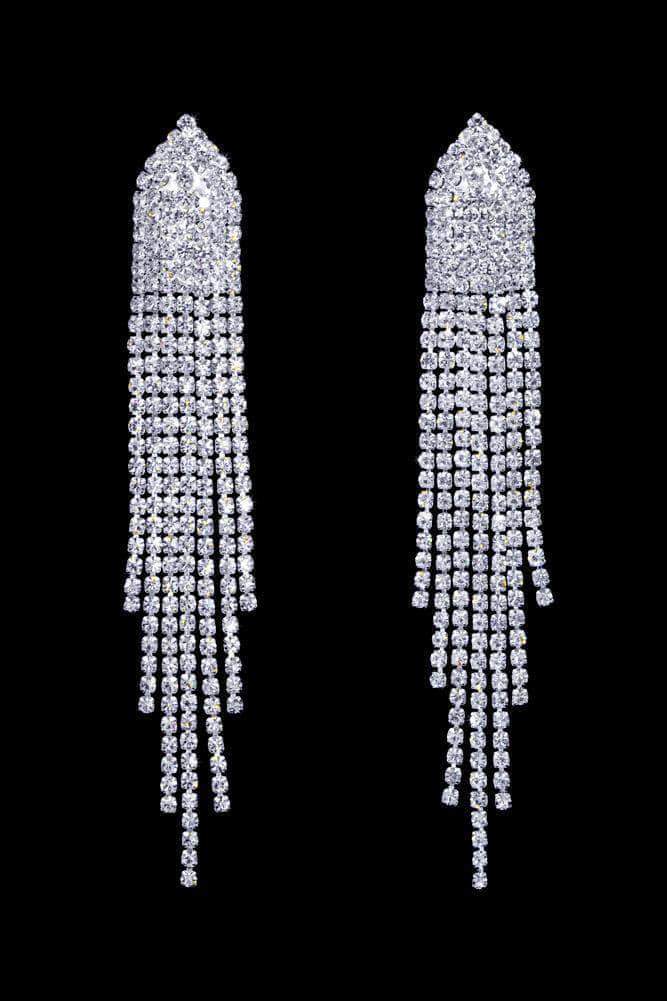 #17066 - Squid Fringe Earrings - 4"-0