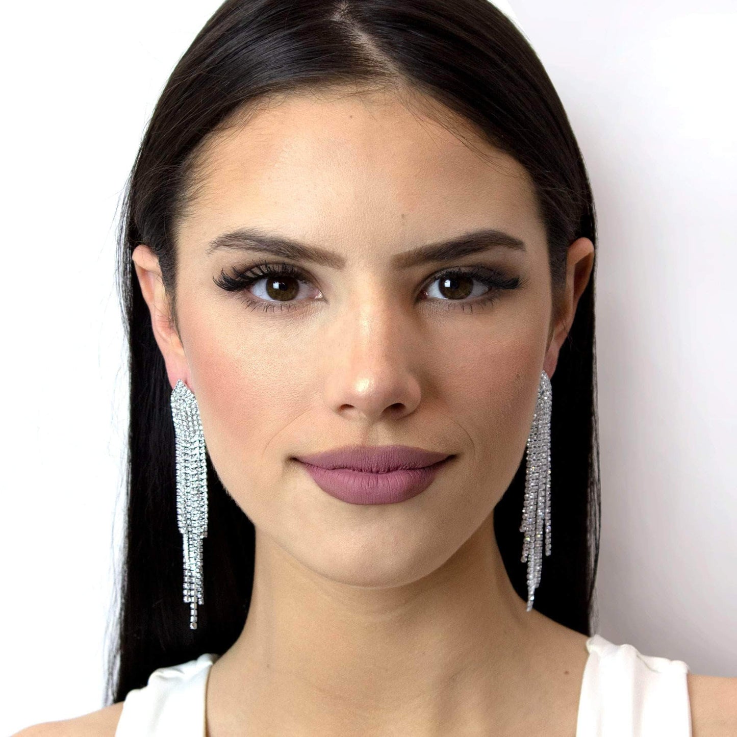 #17066 - Squid Fringe Earrings - 4"-2
