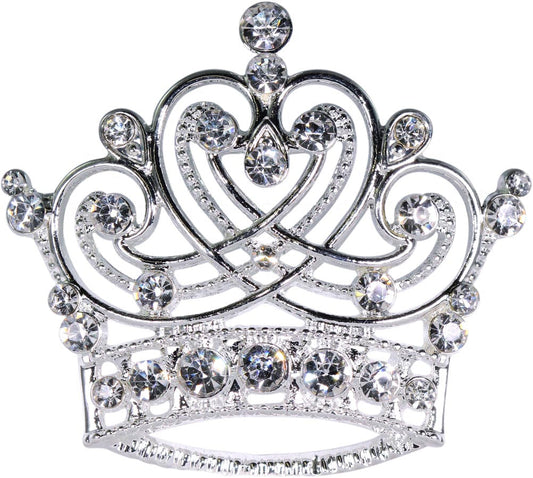 #16123 - Swirling Heart Crown Pin-0