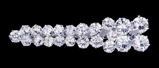 #17062 - Chunky CZ Alligator Clip - 2.5"-0