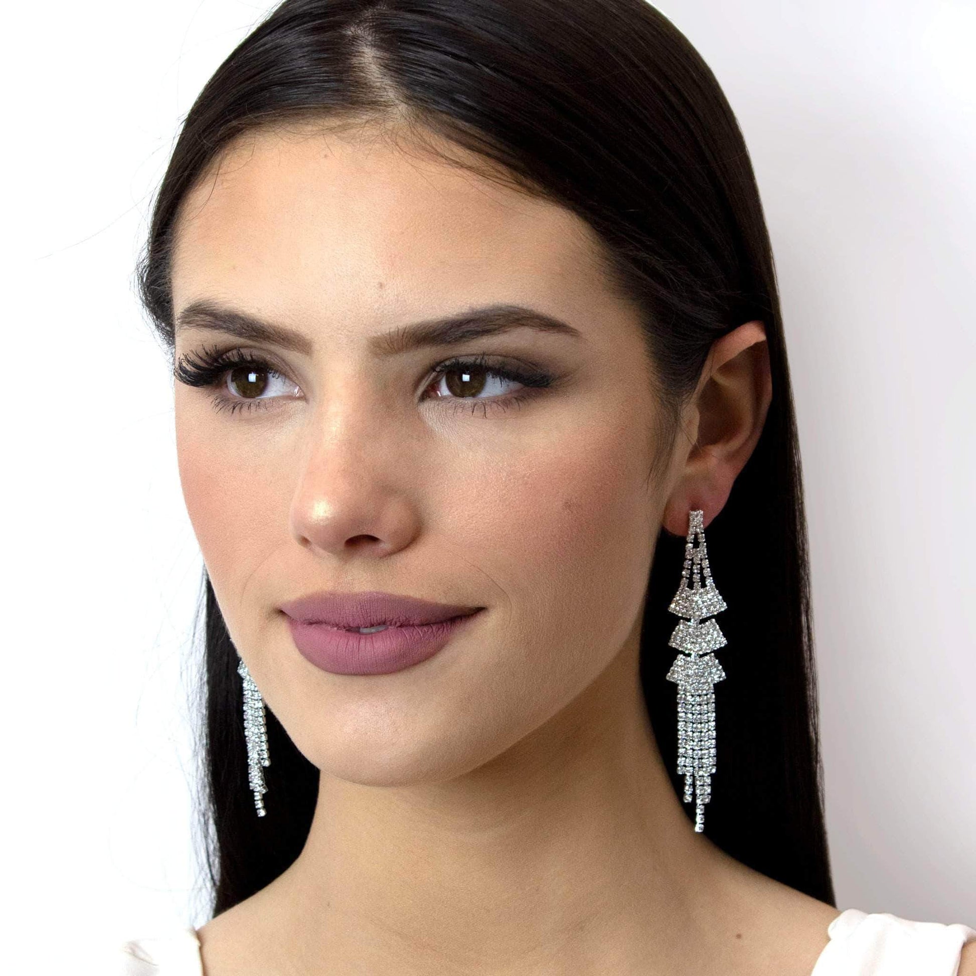 #17064 - Fanfare Fringe Earrings - 3.5"-1