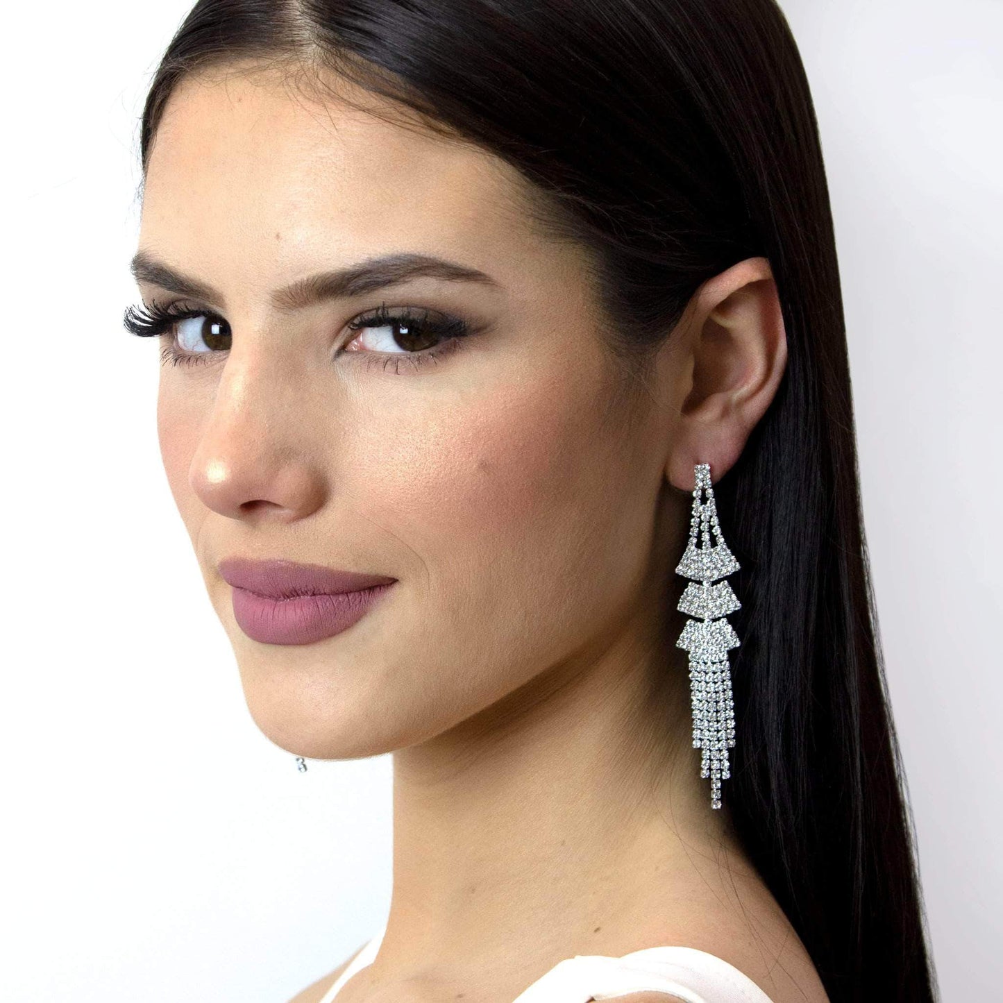 #17064 - Fanfare Fringe Earrings - 3.5"-2